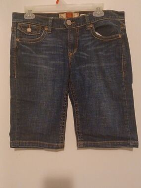 Old Navy Blue Dark Wash Denim Jean Shorts